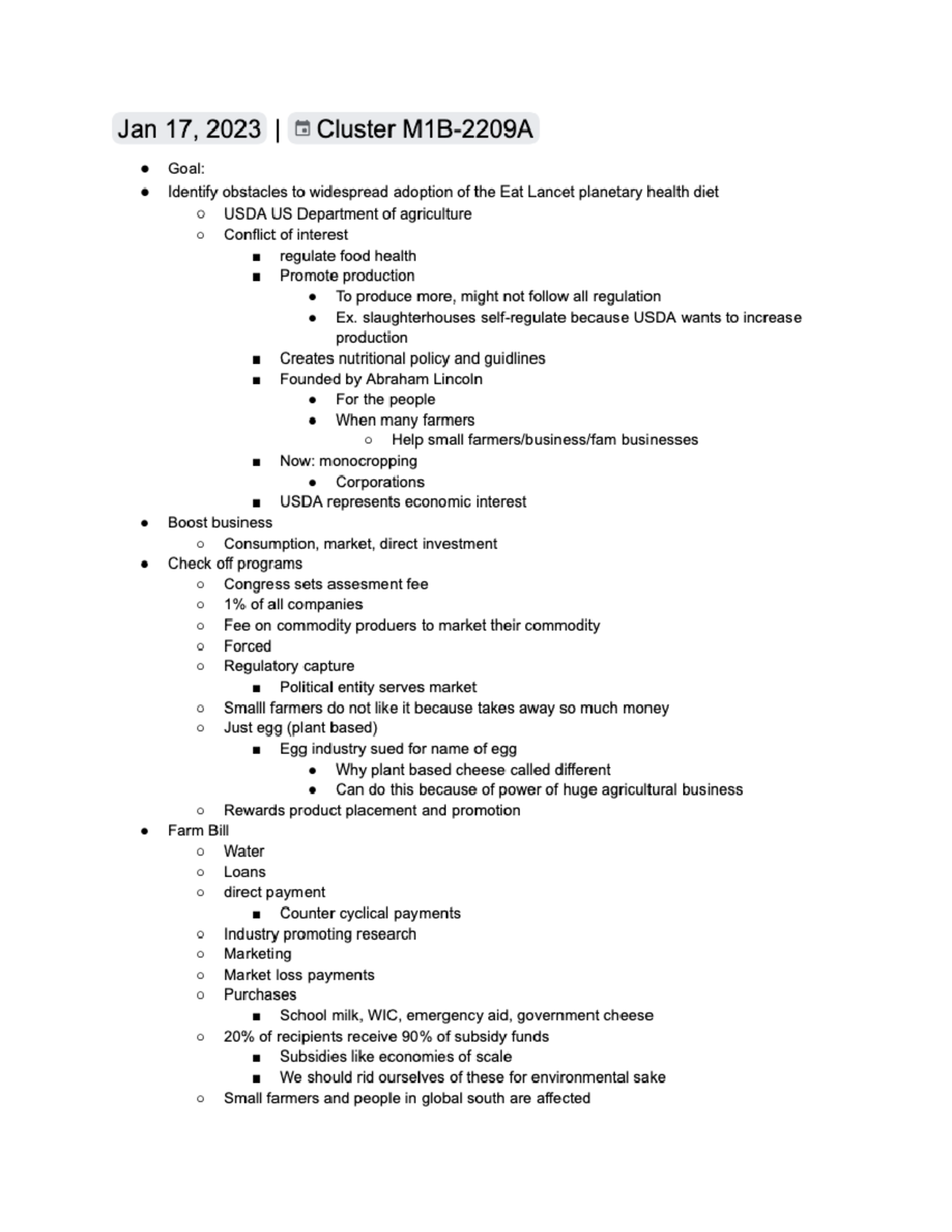 Notes - Cluster M1B2- Google Docs - Distortion of market Lower prices ...