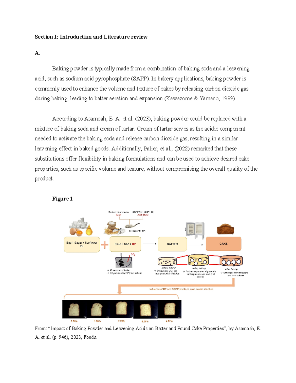 Natural science lab task 1 - Section I: Introduction and Literature ...