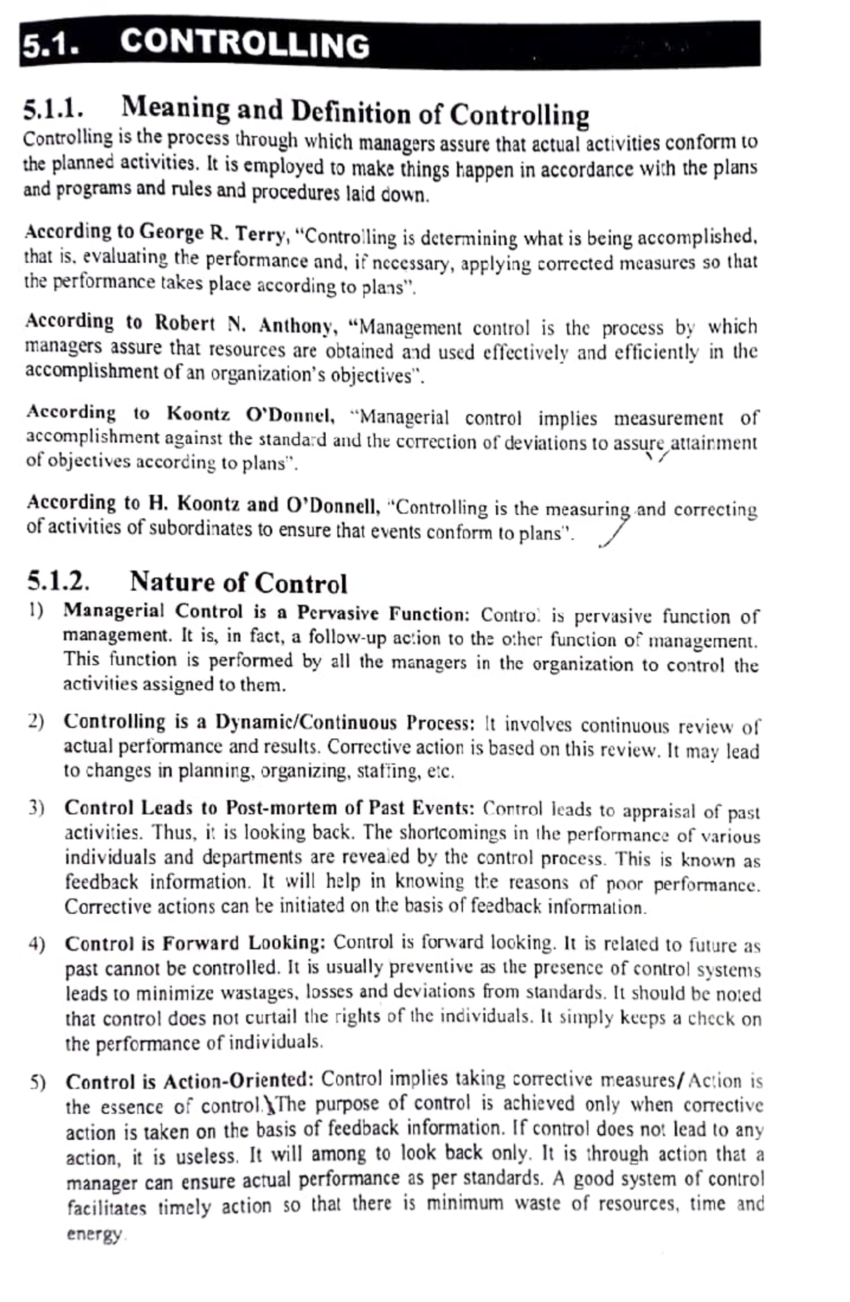Controlling - Contolling is one of the management function.This ...