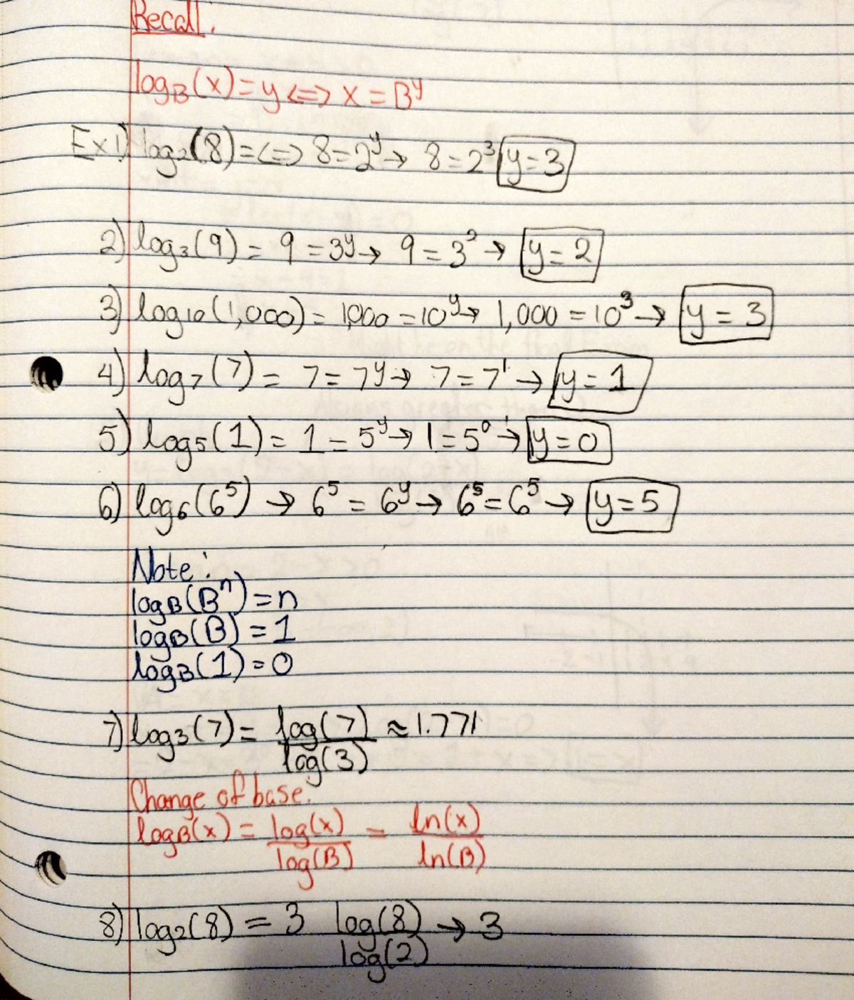 MAT 1375 Lecture Notes pt 23 - RecaL 038XEyX=B 2Loaiaocoio 0 1,000 =lo ...
