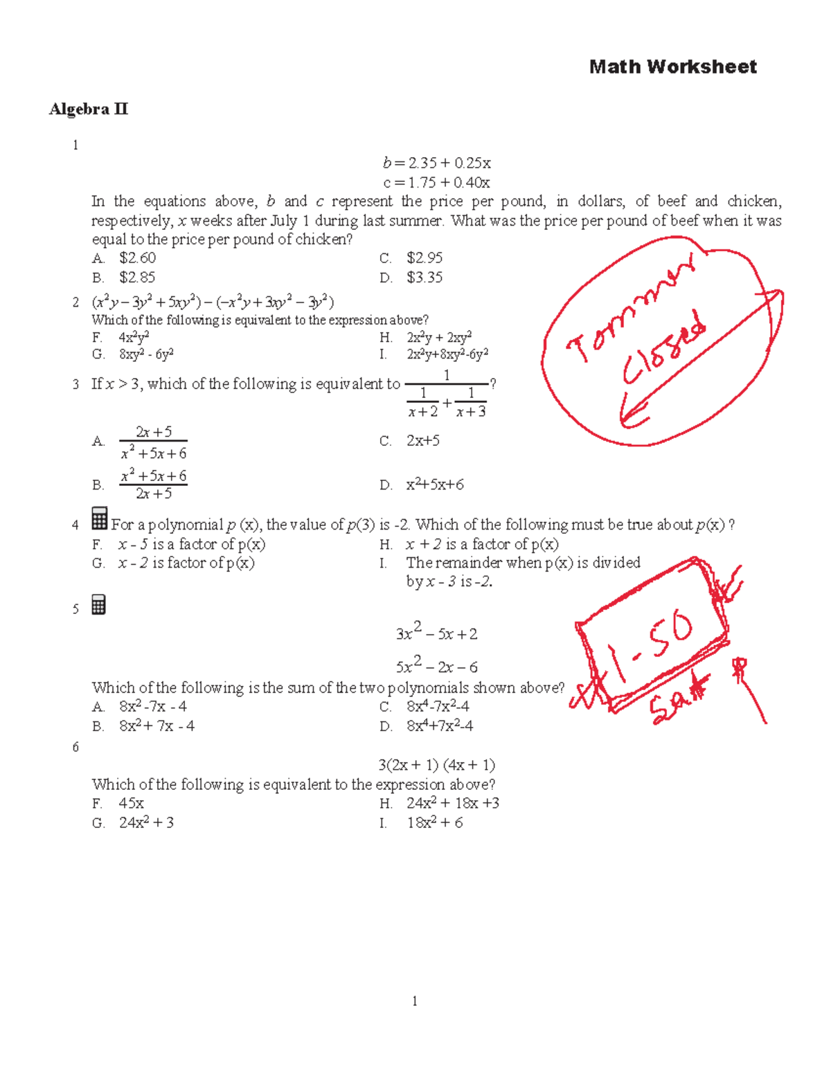 Eureka Math Algebra 2 76 - m61uvdu