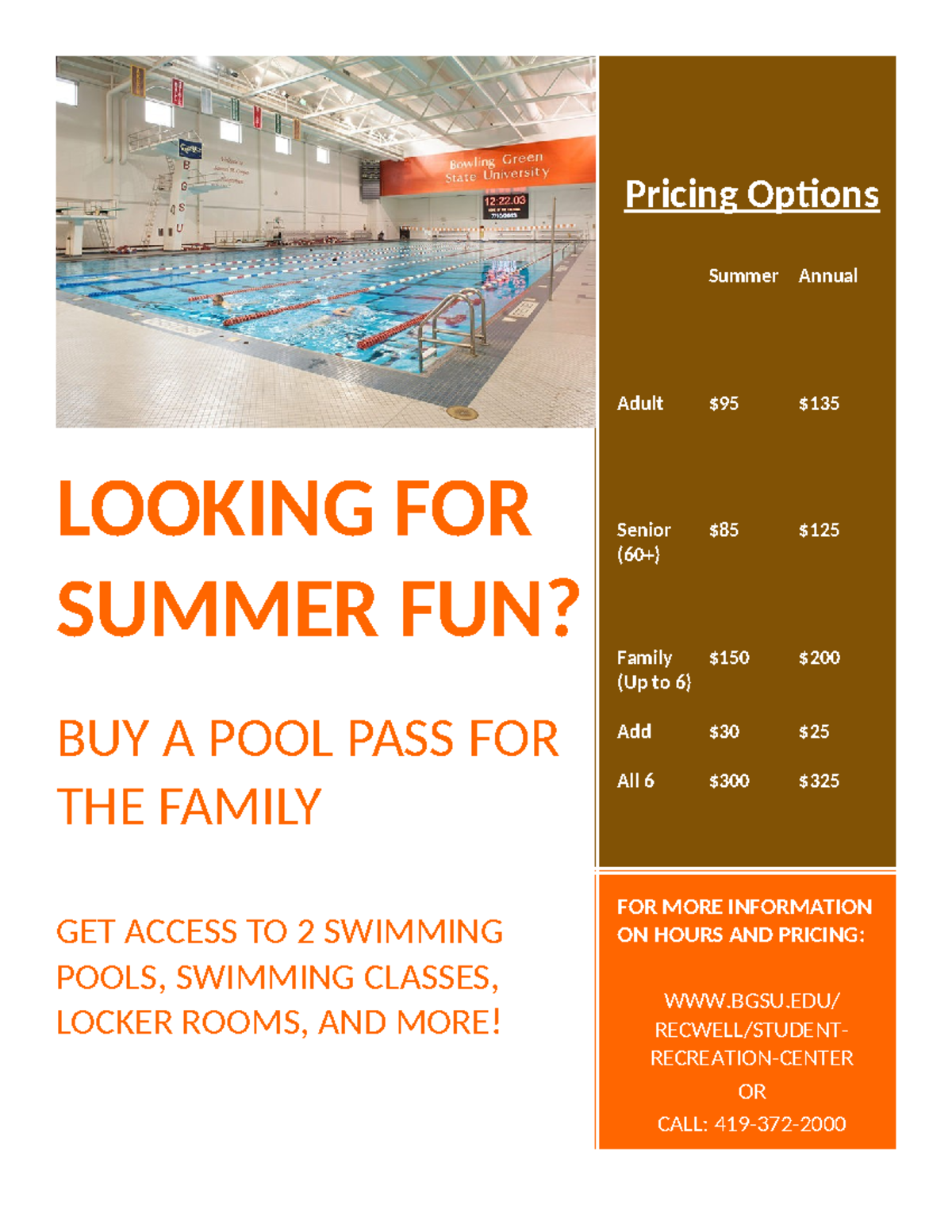 Bizx poster - BIZX1100 - LOOKING FOR SUMMER FUN? BUY A POOL PASS FOR ...