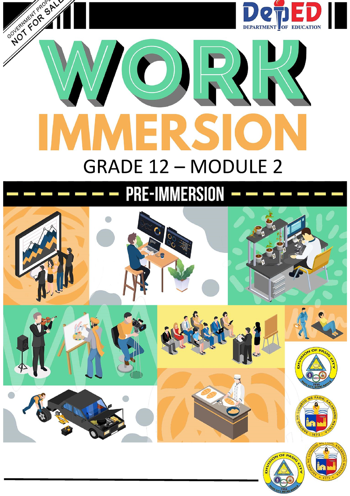 PRE Immersion 12 Module 2 - GRADE 12 – MODULE Pre-Immersion – Grade 12 ...