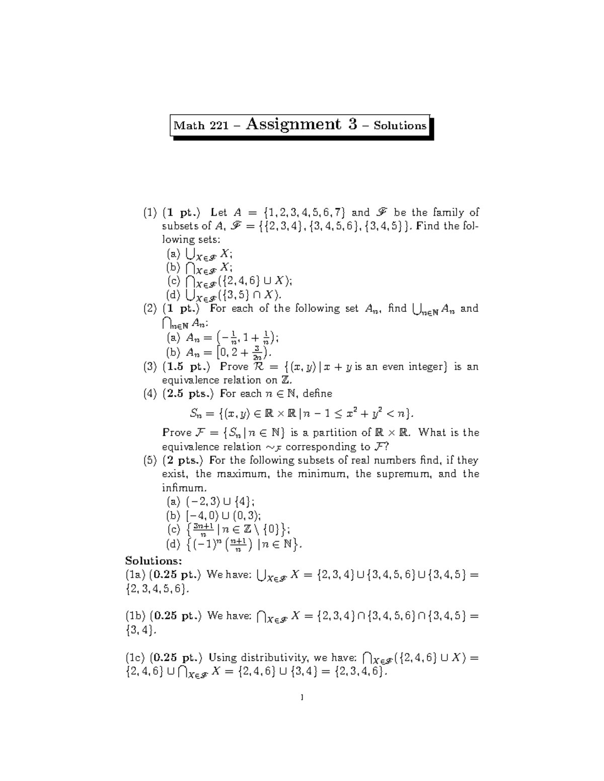 solved assignment 221