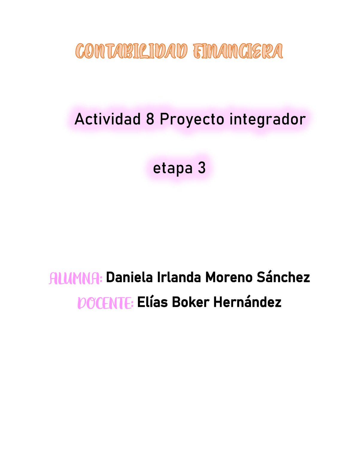 Proyecto Integrador Etapa Contabilidad Administrativa Proyecto A Hot Sex Picture 6346