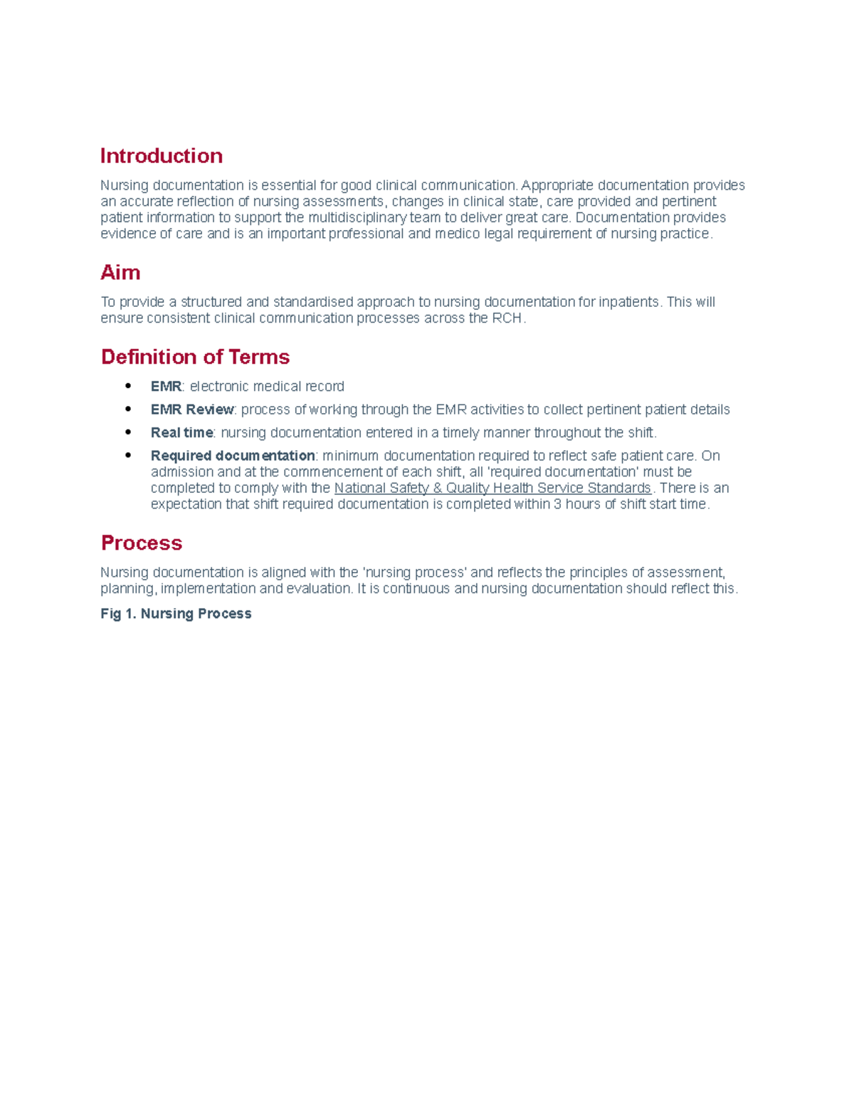 Nursing Documentation Principles - Introduction Nursing documentation ...