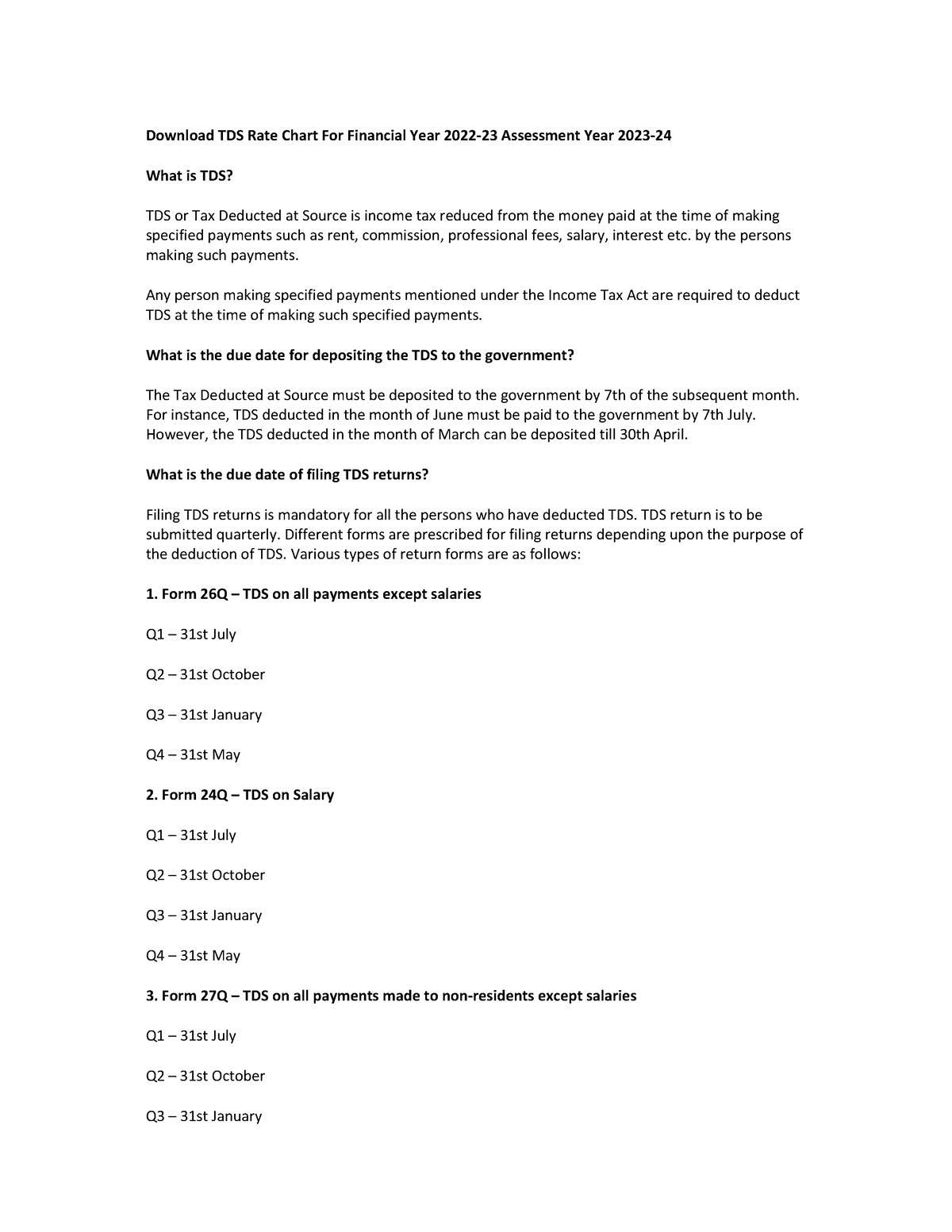 download-tds-rate-chart-for-financial-year-2022-23-assessment-year-2023