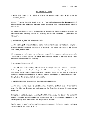 ASIC Design LAB 5 Report - ASIC DESIGN LAB 5 REPORT – (ICC LAB 3 ...
