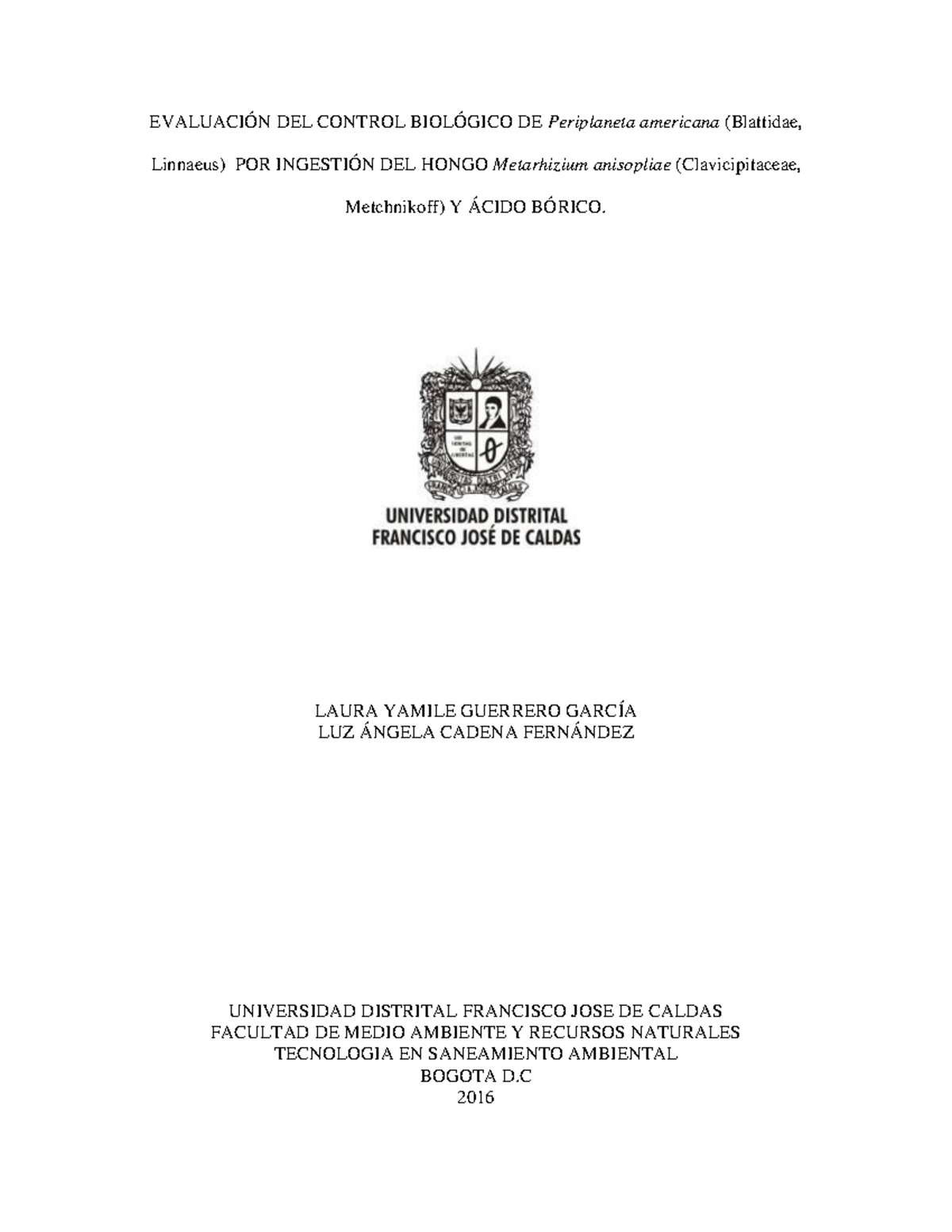 Guerrero Garcia Laura Yamile 2016 - EVALUACIÓN DEL CONTROL BIOLÓGICO DE ...