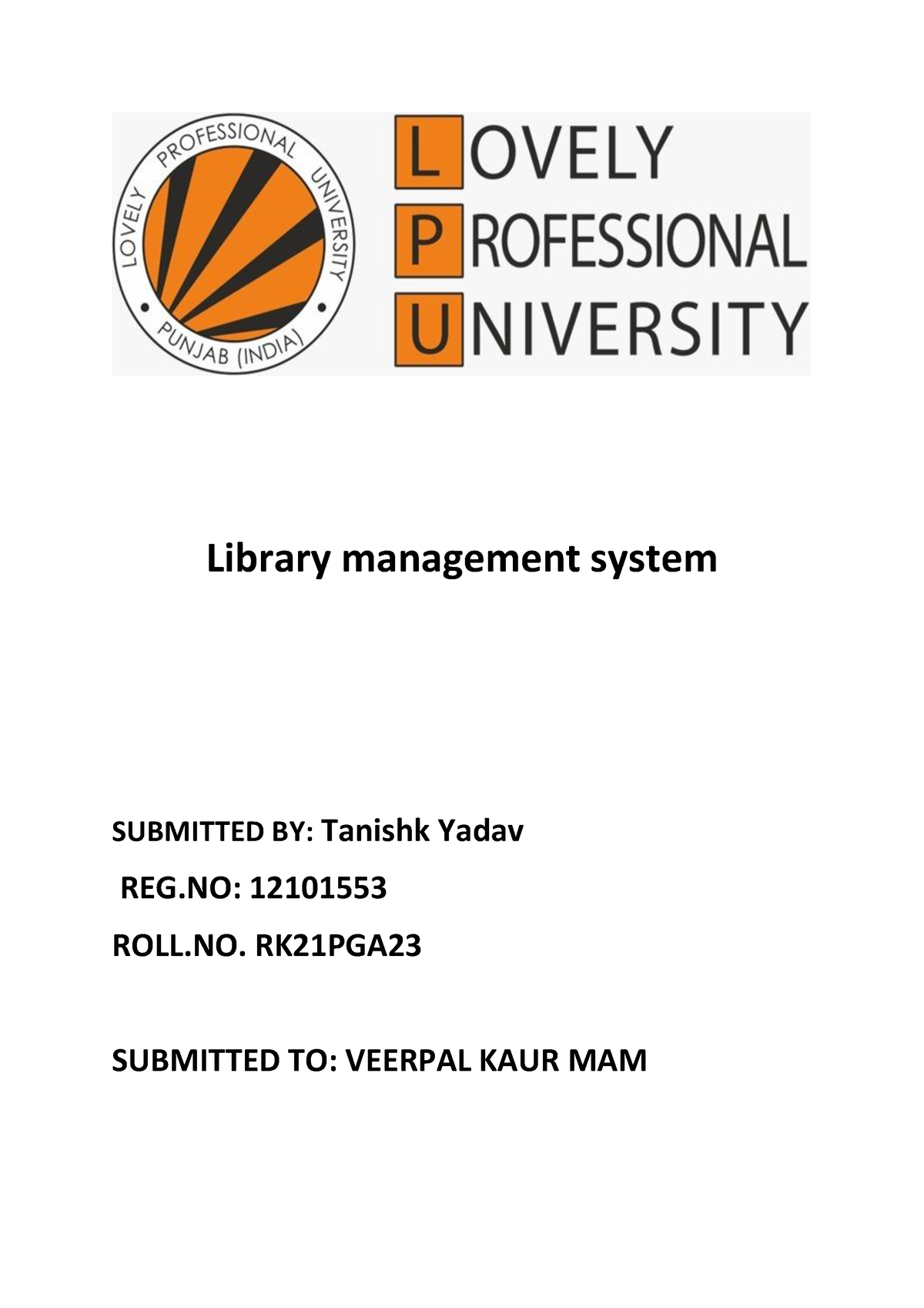 library management system thesis chapter 2