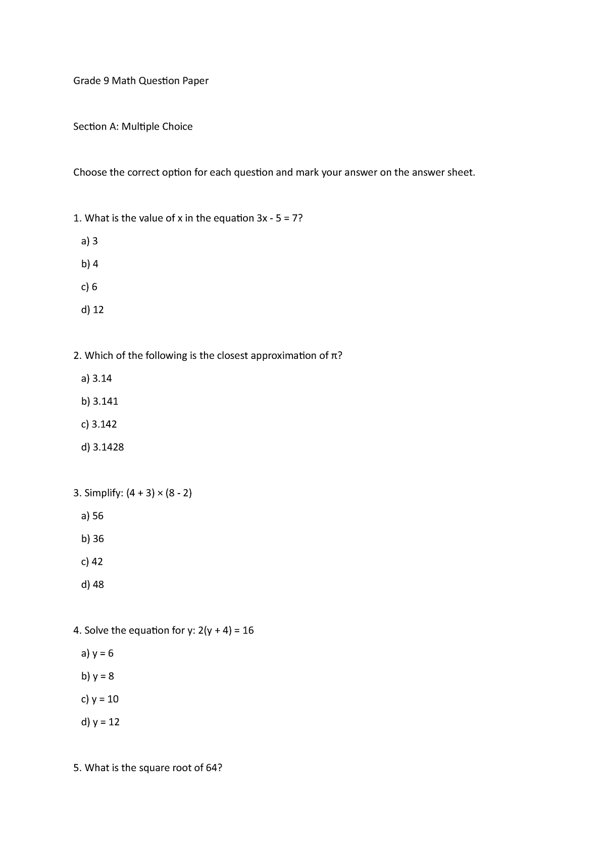 10th-grade-math-mcqs-multiple-choice-questions-and-answers-quiz