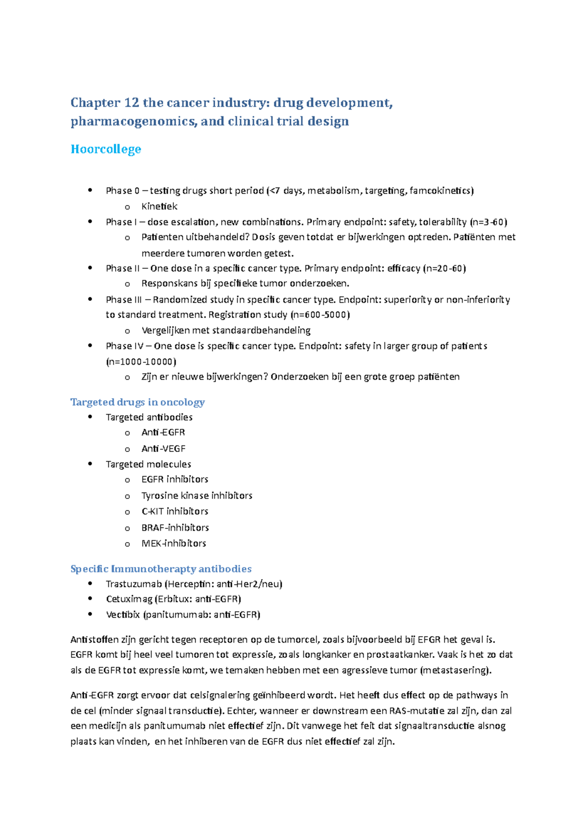 samenvatting-molecular-biology-of-cancer-hoofdstuk-12-chapter-12