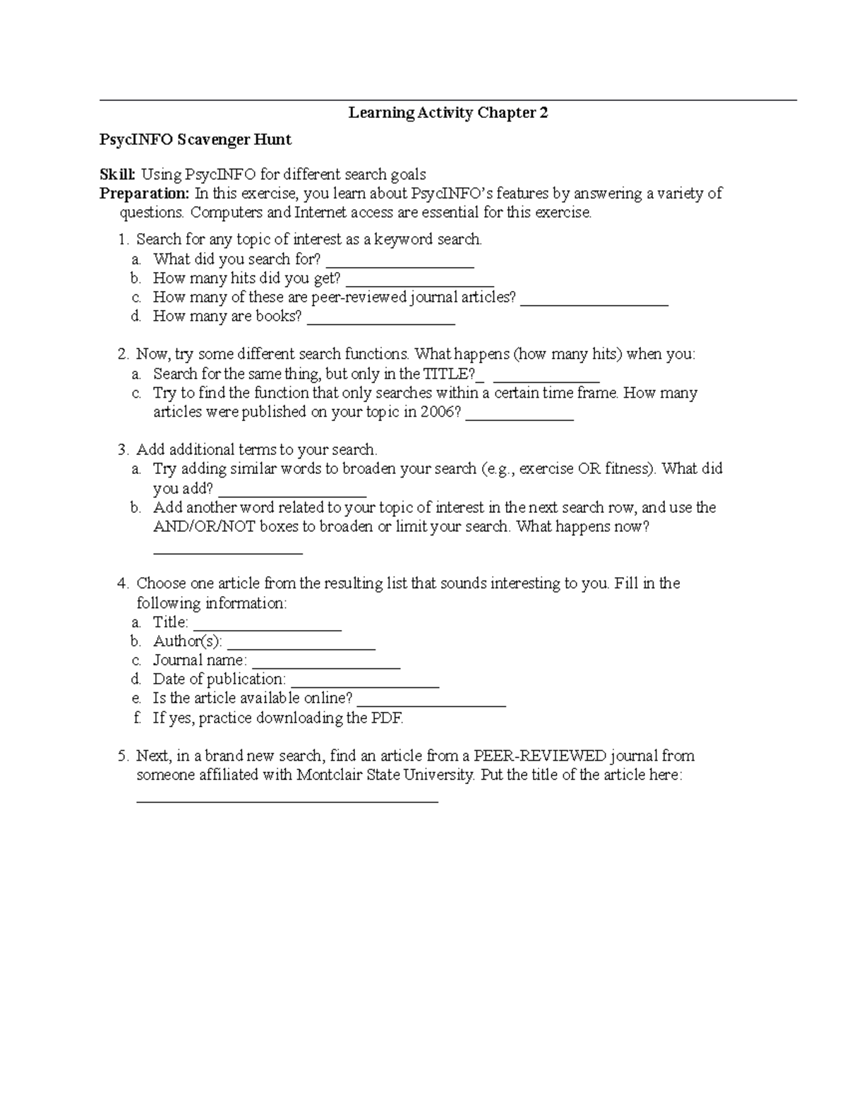 Learning+Activity+Chapter+2 - Learning Activity Chapter 2 PsycINFO ...