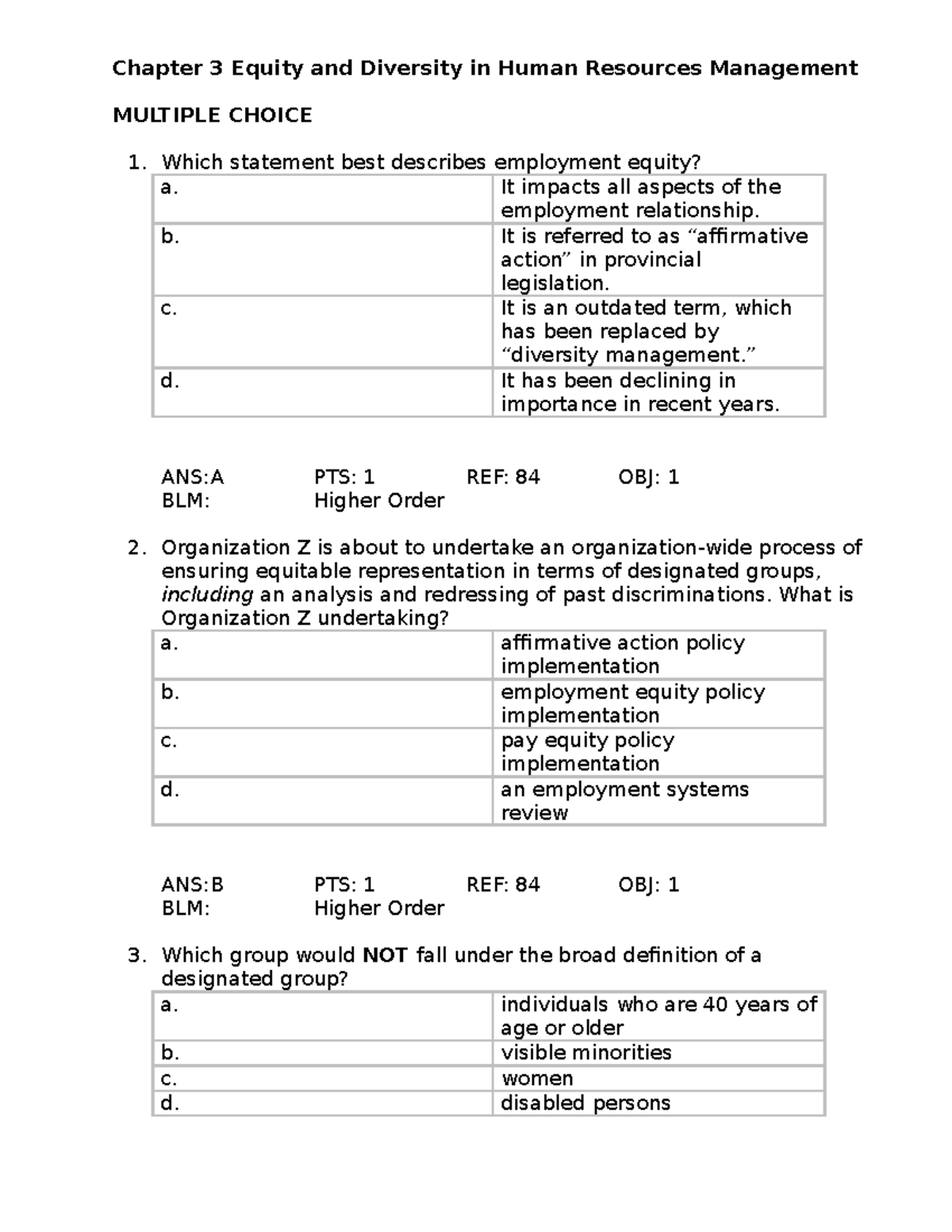 Ch03 TB Belcourt 7Ce - test bank for midterm - Chapter 3 Equity and ...