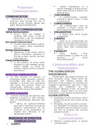 Communication, Globalization, and Sustainable Development Goals ...