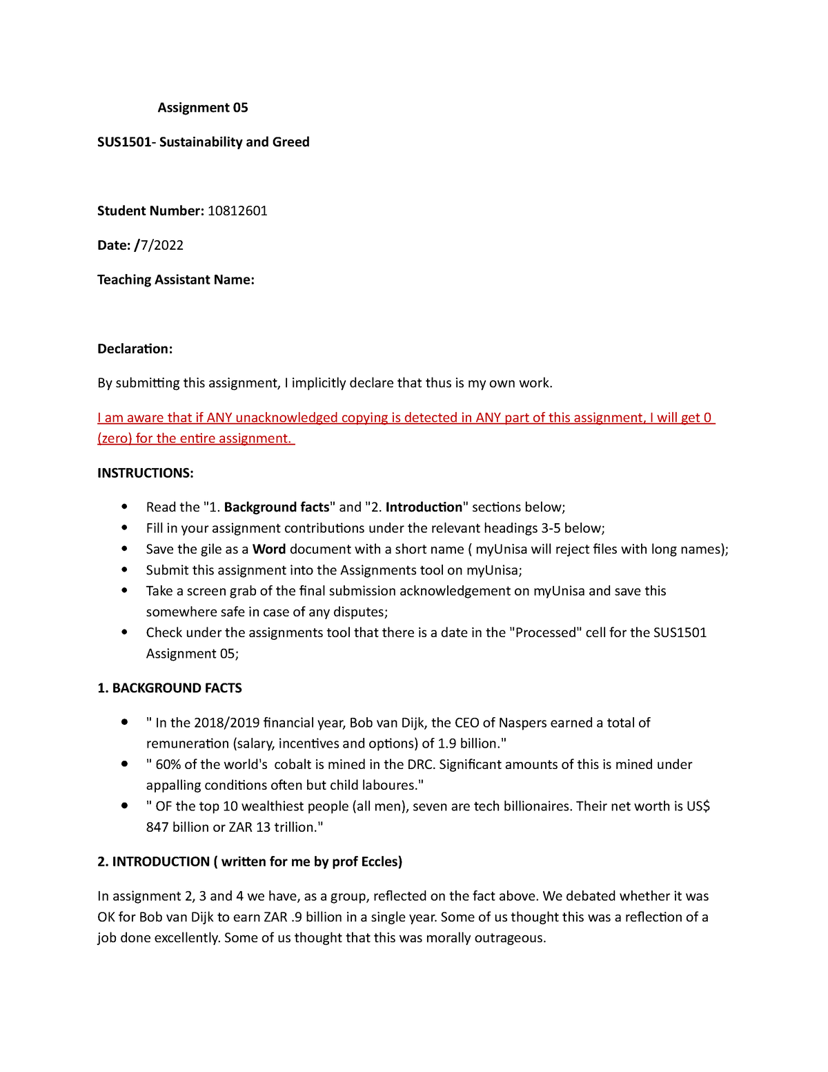 assignment 5 sus1501 pdf free download