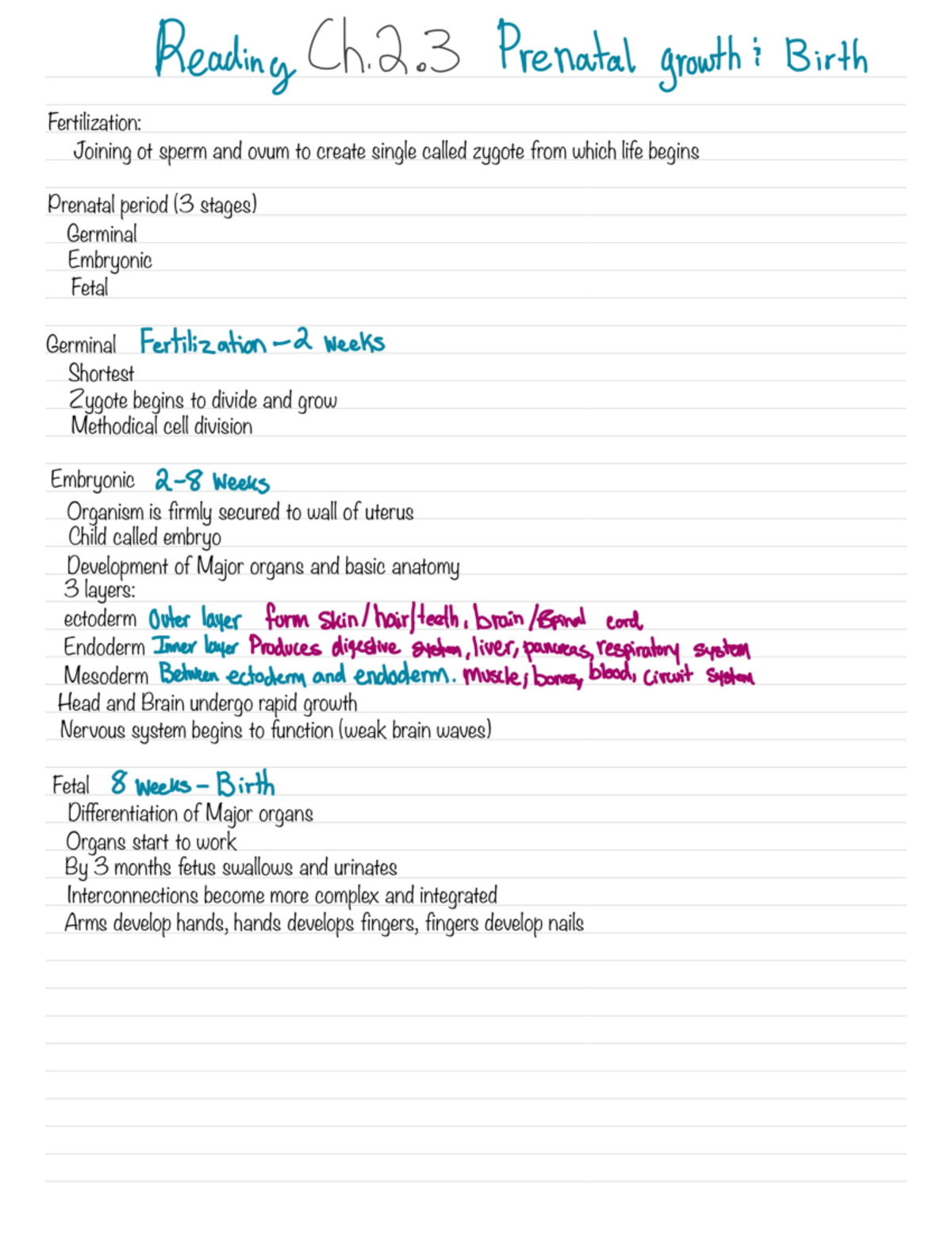 Psych 160; Ch2.3 Textbok Notes - PSYC 160 - Studocu