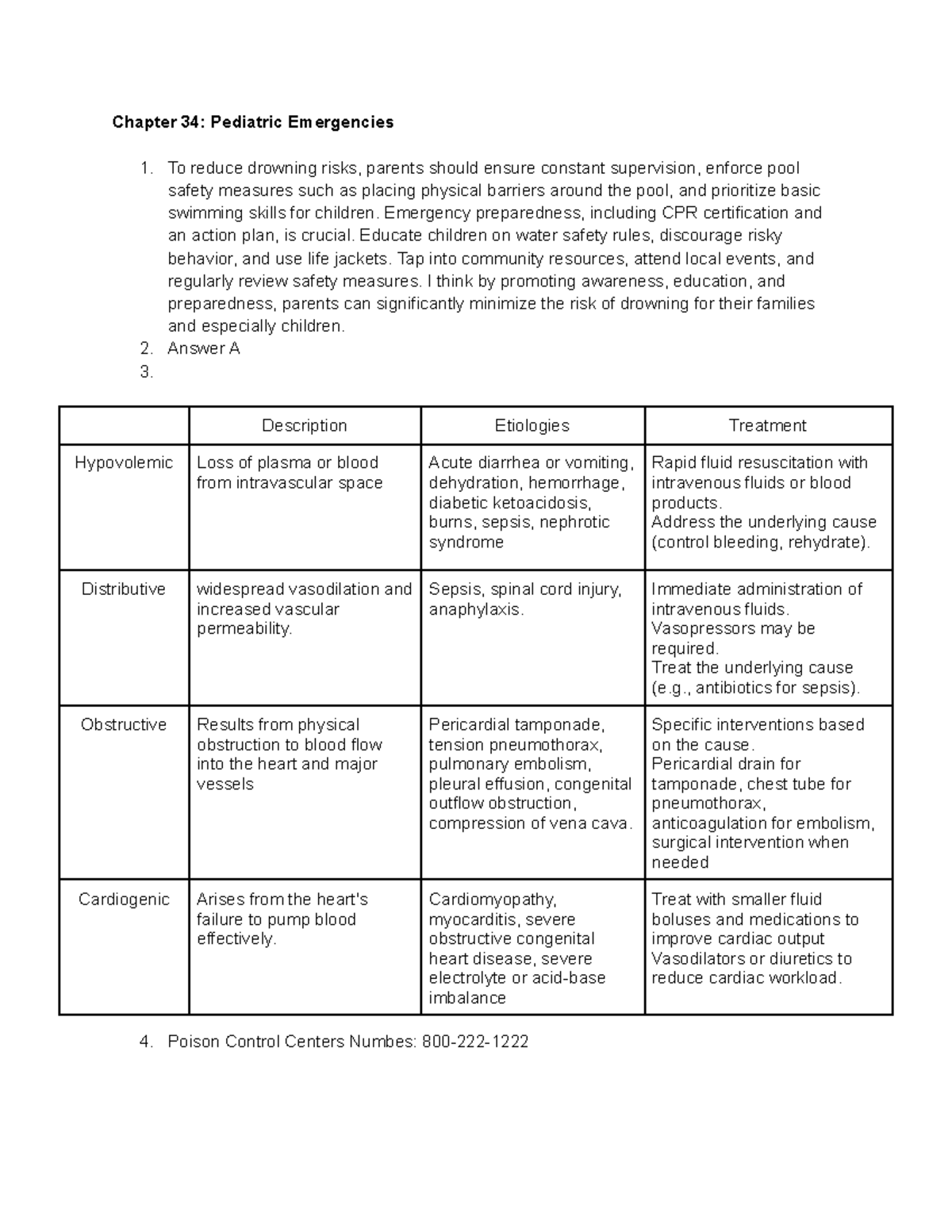 Chapter34: Pediatric Emergencies - Chapter 34: Pediatric Emergencies 1 ...