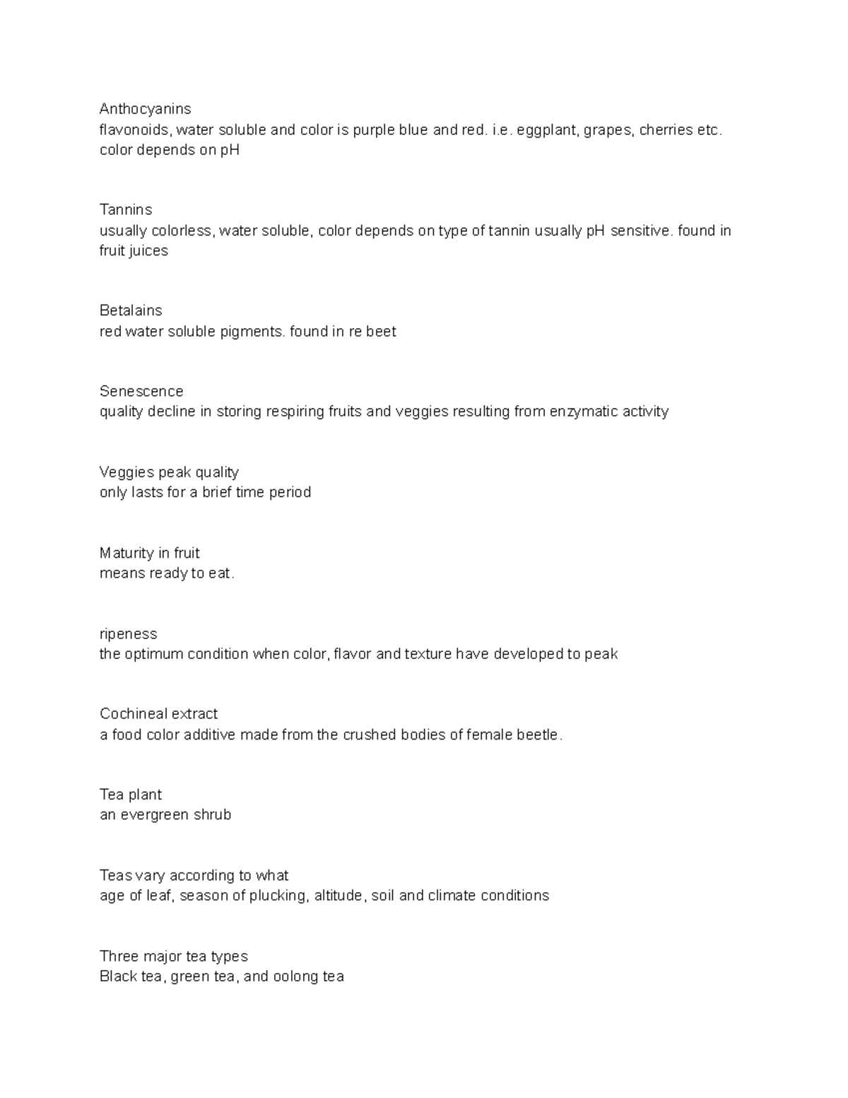 ANFS305 3 Anthocyanins flavonoids, water soluble and color is purple