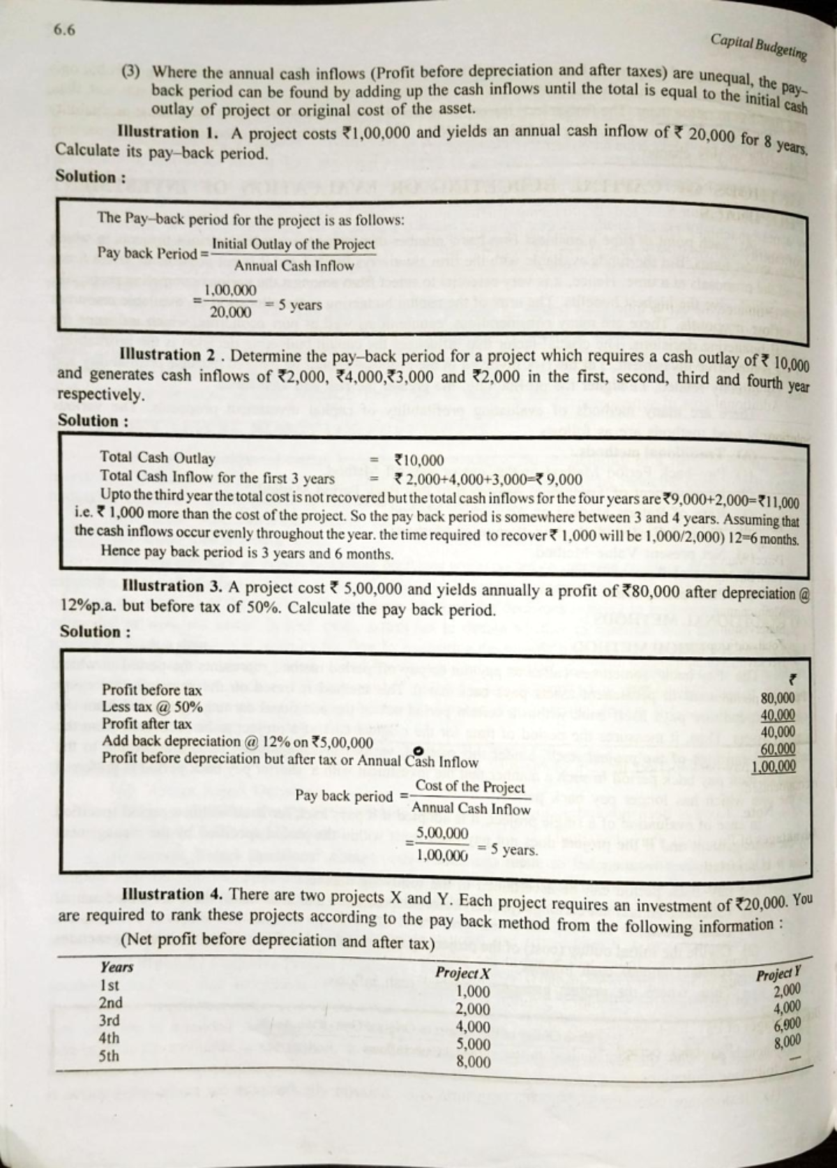 Cap Budgeting Practice - 6 Capital Budgeting (3) Where the annual cash ...