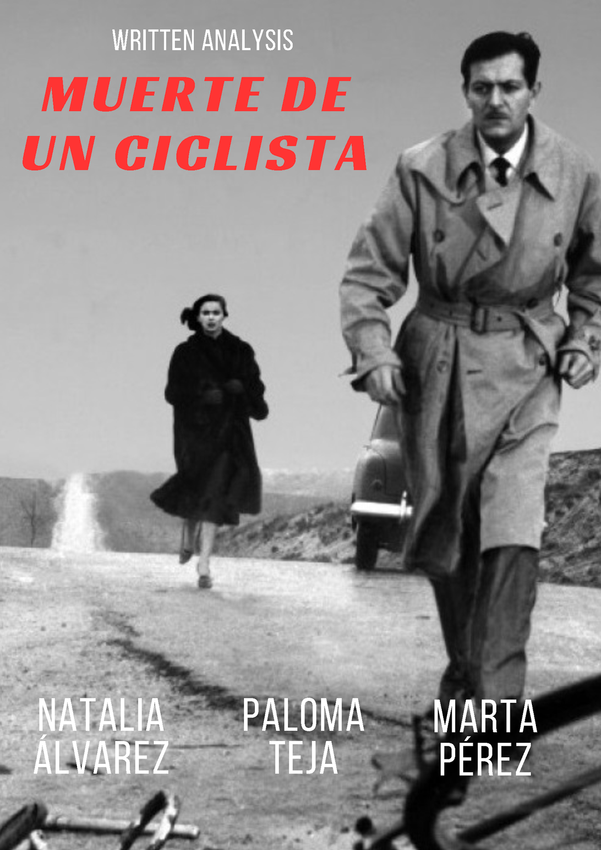 Written Analysis - Muerte DE UN Ciclista análisis de la película - MnE^iE  DE nN CICLIciǖ WRITTEN - Studocu