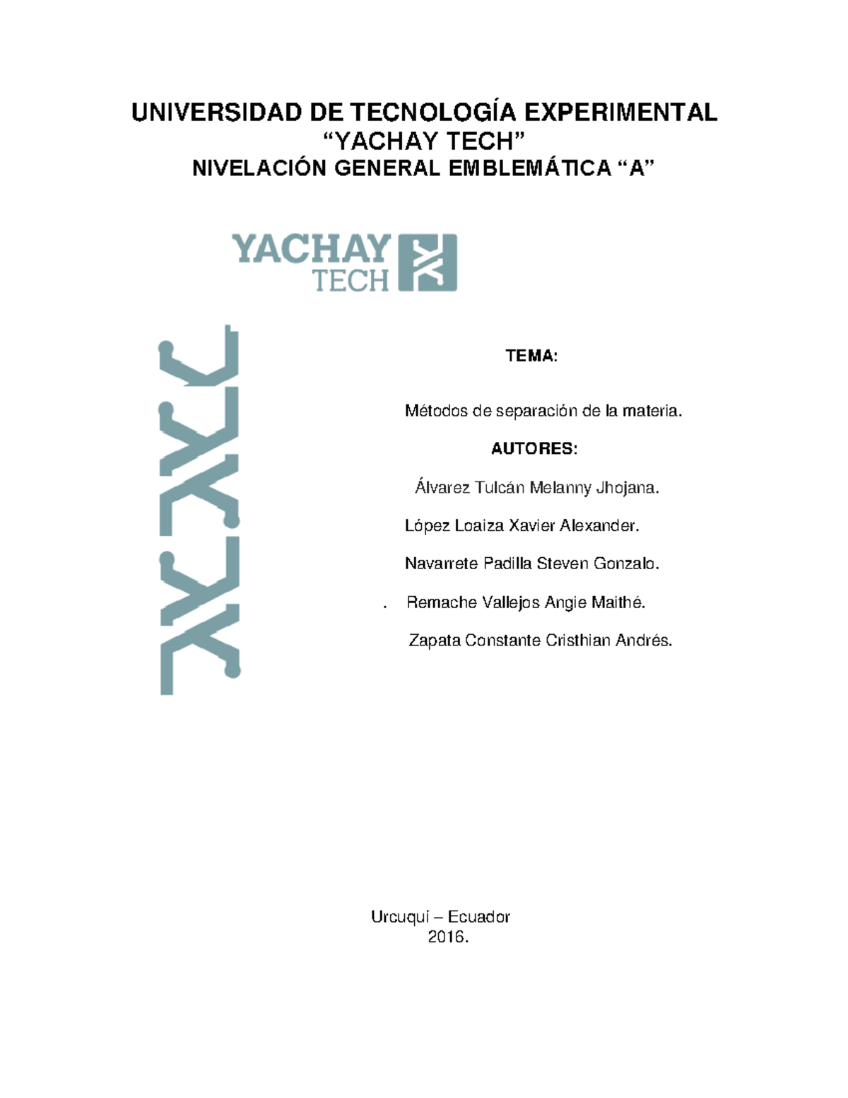 Cinematica-dinamica - Un Informe Sobre Un Experimento Realizado Sobre ...