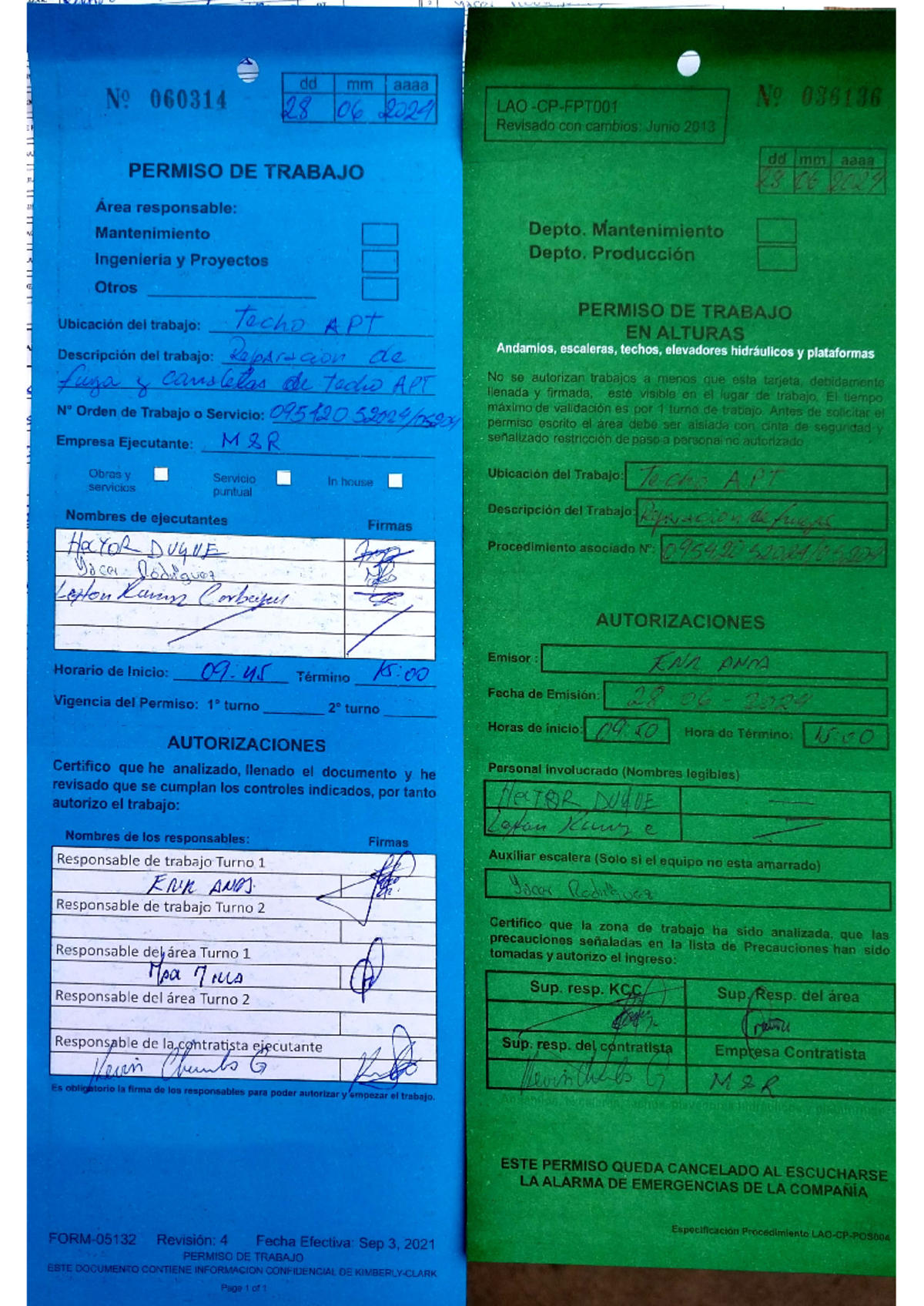 Documentos Sgsst KC 28 - jsjd - dd mm aaaa No. 060314 28 06 2024 LAO ...
