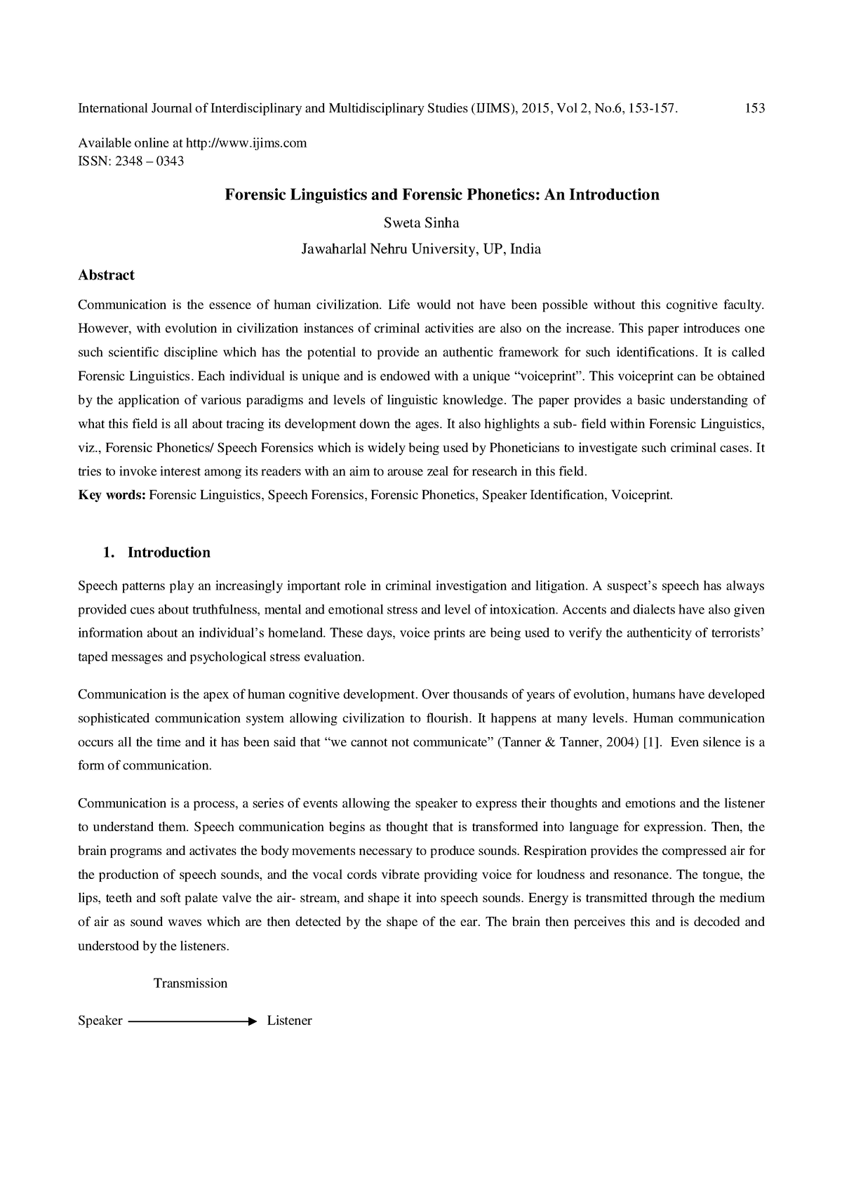 thesis ideas for forensic linguistics