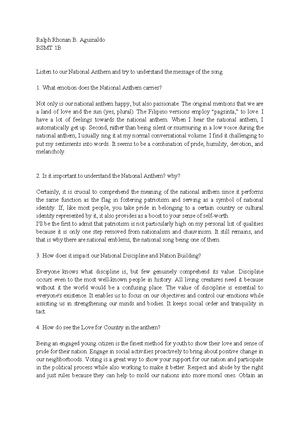 Business Letter Writing - Ralph Rhonan B. Aguinaldo BSMT 1B 1. What is ...