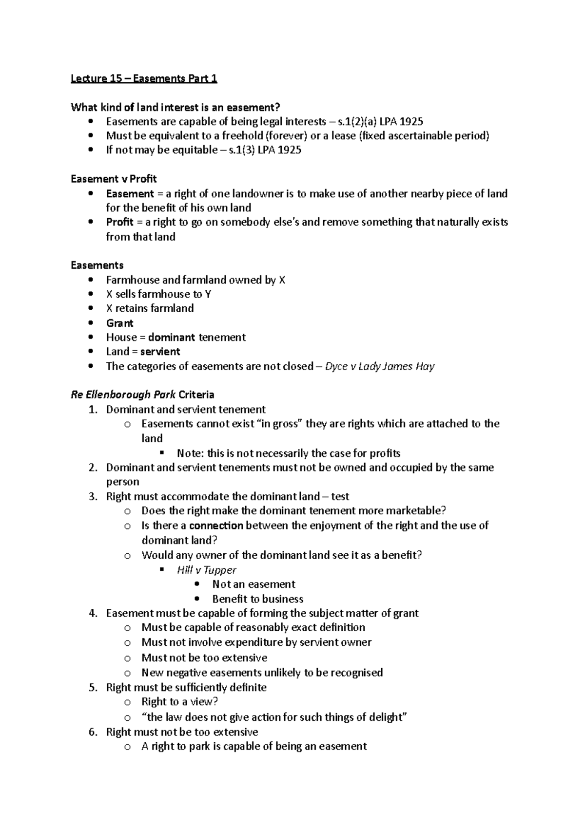 Lecture 15 Land Law And Professional Advice Law 22342 Ntu Studocu