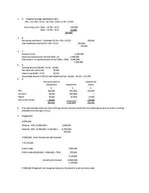 F7 FR Mock A 2 - Revision Test - ACCA REVISION MOCK C Financial ...