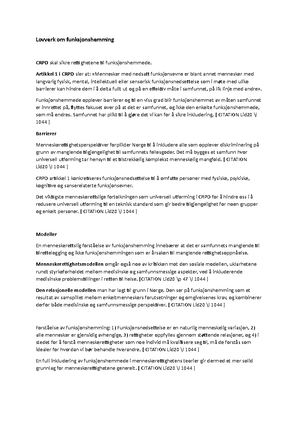 Arbeidskrav 1 Inkludering - Eirik Dieseth Inkluderende ...