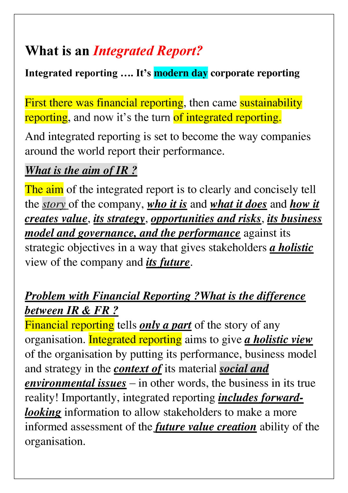 what-is-an-integrated-report-regarding-accounting-reporting-framework