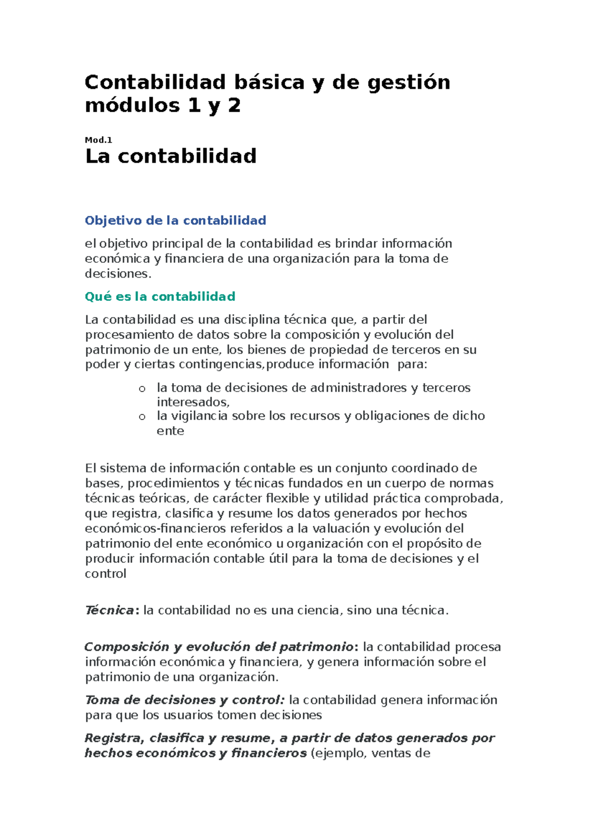 Contabilidad bsc y gestion m1 y m2 - Contabilidad básica y de gestión ...