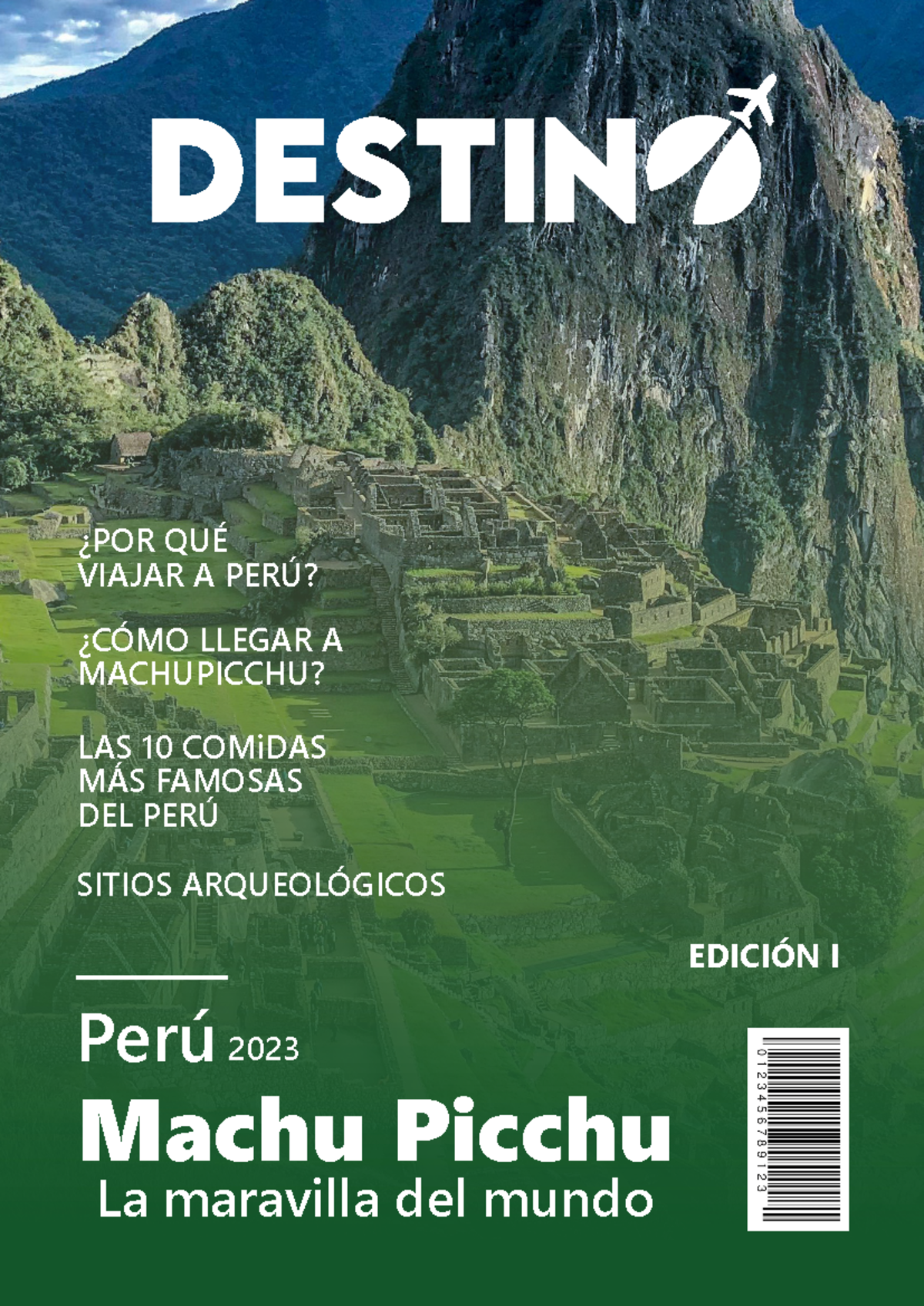 Machu Picchu (revista) - Machu Picchu ####### La maravilla del mundo ...