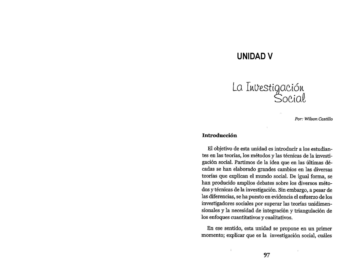 TEMA 3 LA Investigación EN LAS Ciencias Sociales - Introd A Las ...