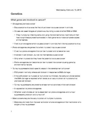 Introduction To Molecular And Cellular Biology Course Outline - BIOL ...