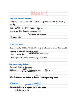 MAS223 Sem 2 Lecture Notes - MAS223 Semester 2 Module Information 1 ...