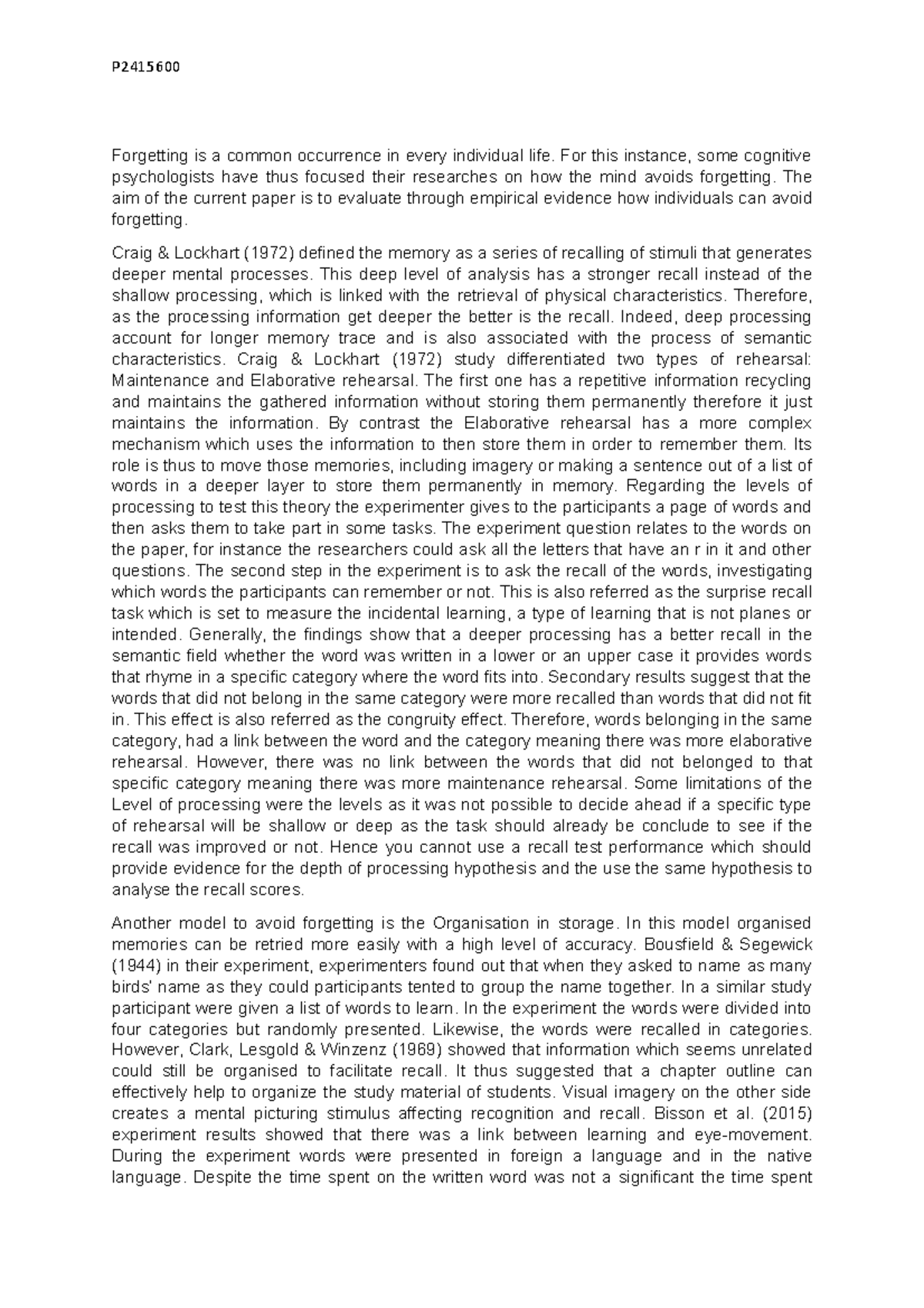 structure-cognitive-essay-p-forgetting-is-a-common-occurrence-in