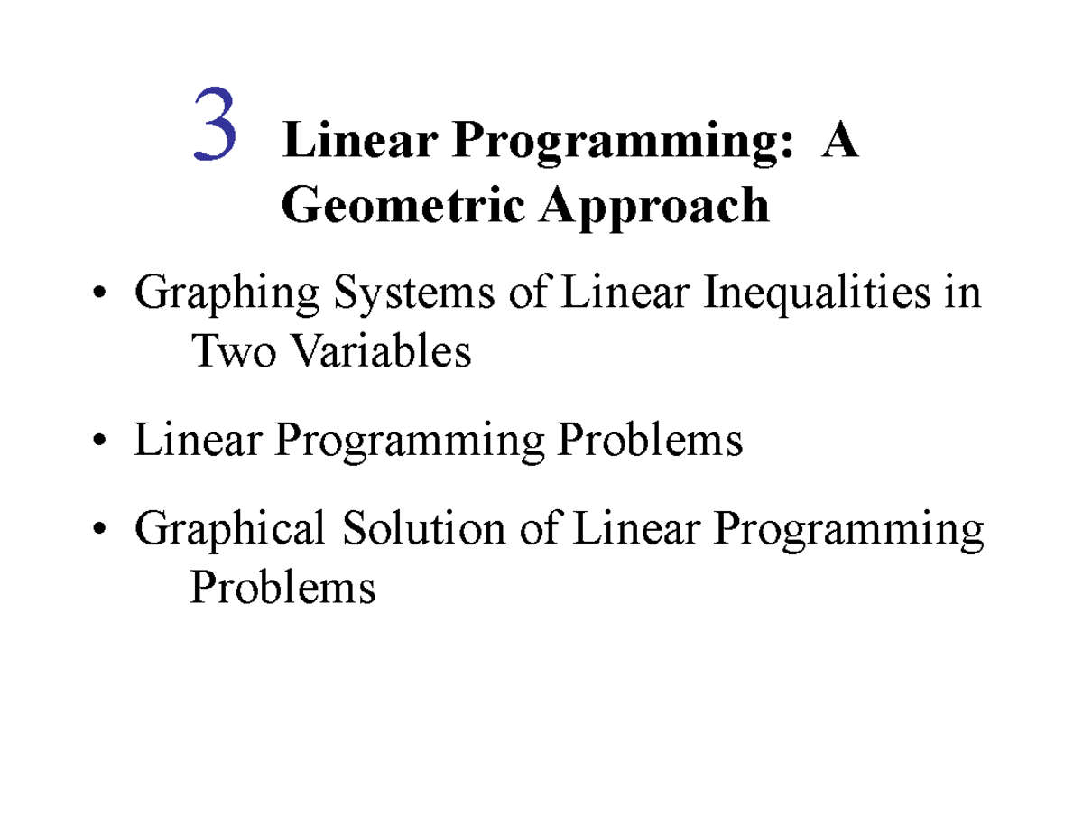 PP Chapter 03 LP A graphical Approach [Compatibility Mode] - Linear ...