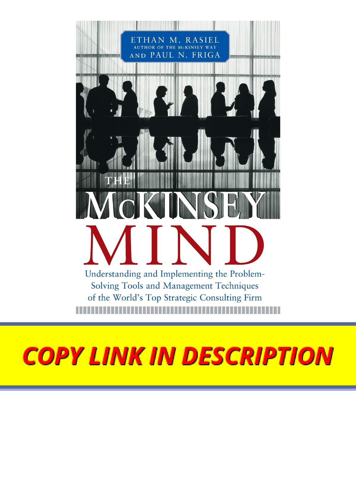 Ebook Download The Mckinsey Mind Understanding And Implementing The ...