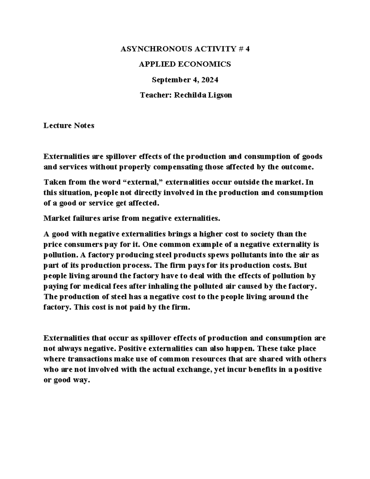 Asynchronous Activity 4Applied Economics Sept - ASYNCHRONOUS ACTIVITY ...