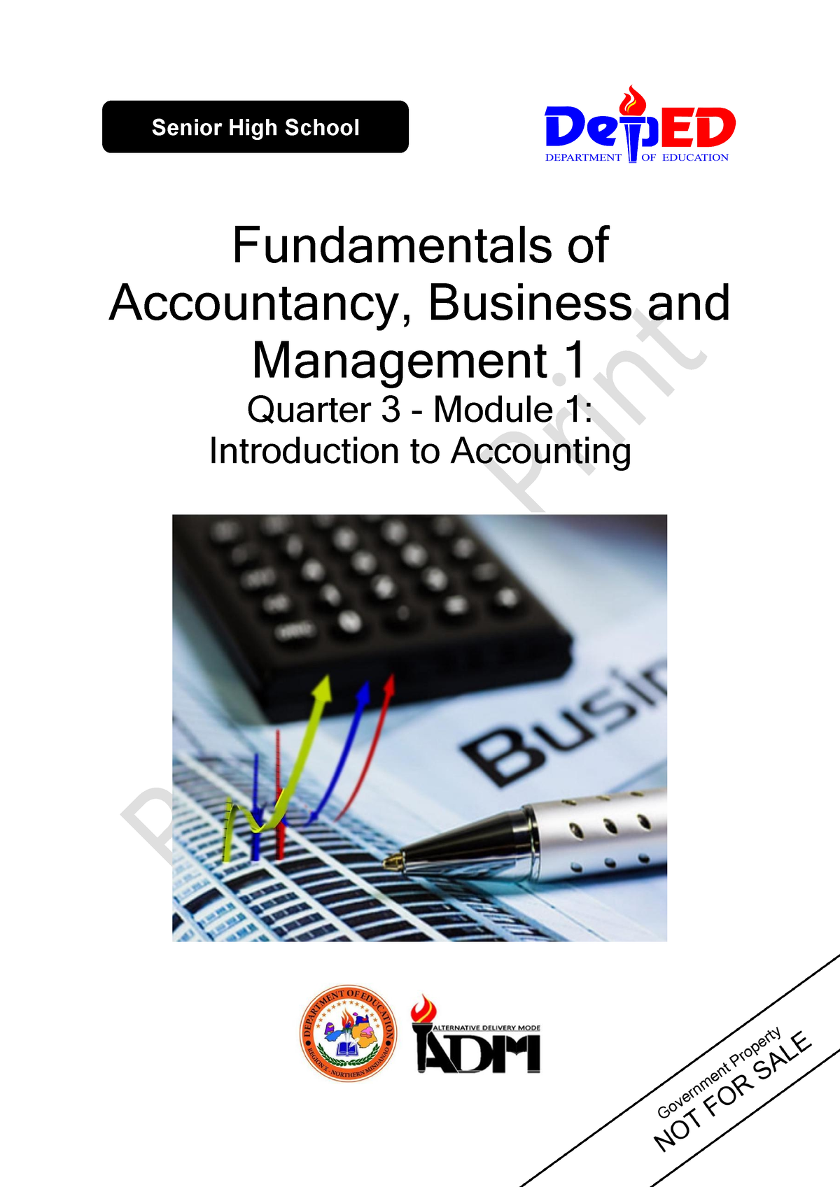 FABM1-11 Q3 Mod1 Introductiontoaccounting V5 - Fundamentals Of ...