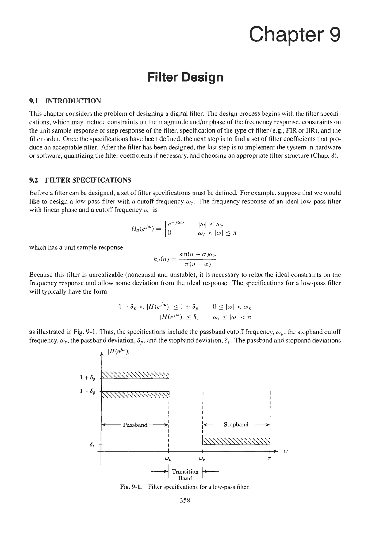 research paper on filter design