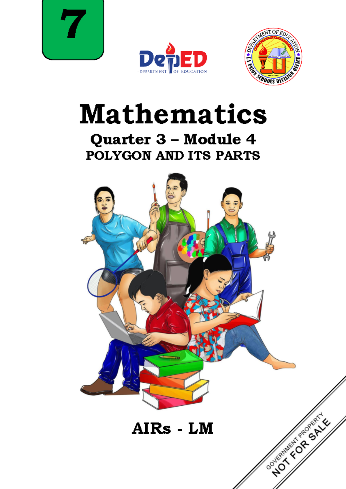 Q3 Math7 Week 4 Module 4 Erliza D - 7 AIRs - LM Mathematics Quarter 3 ...