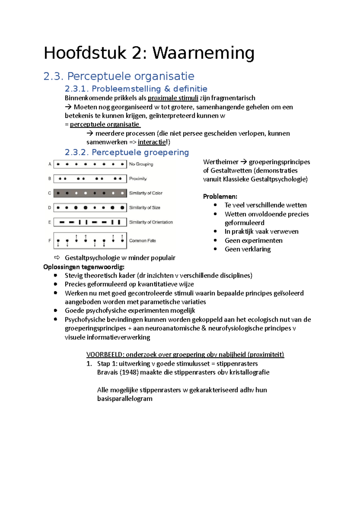 H2.3 Functieleer Les 5 - Overzicht Notities + Tekst Uit Boek ...