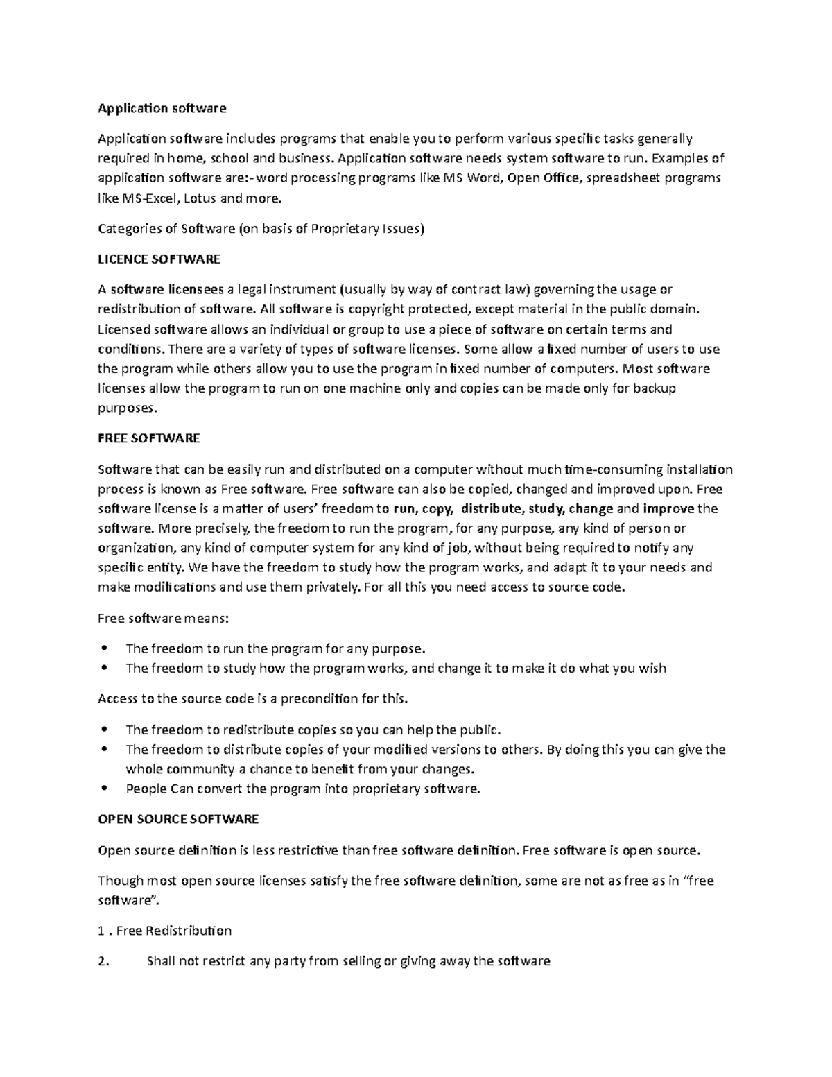 Application software Computer Application software Application