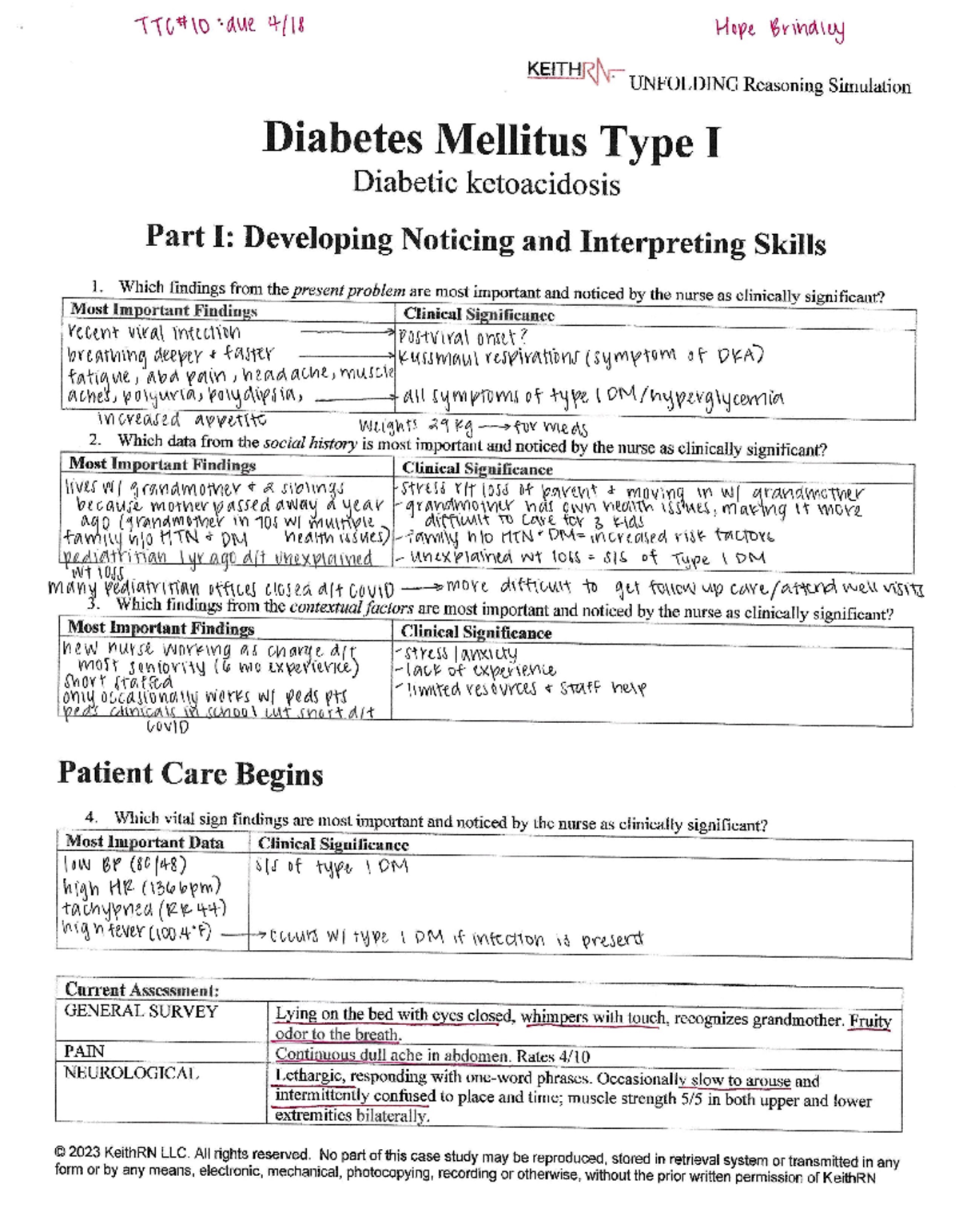 Case Study For Dka at Brianna Gellatly blog