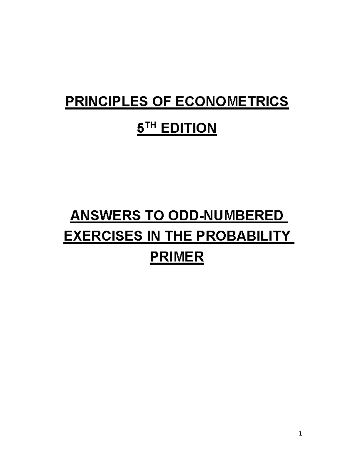 econometrics-odd-no-answer-1-principles-of-econometrics-5-th-edition