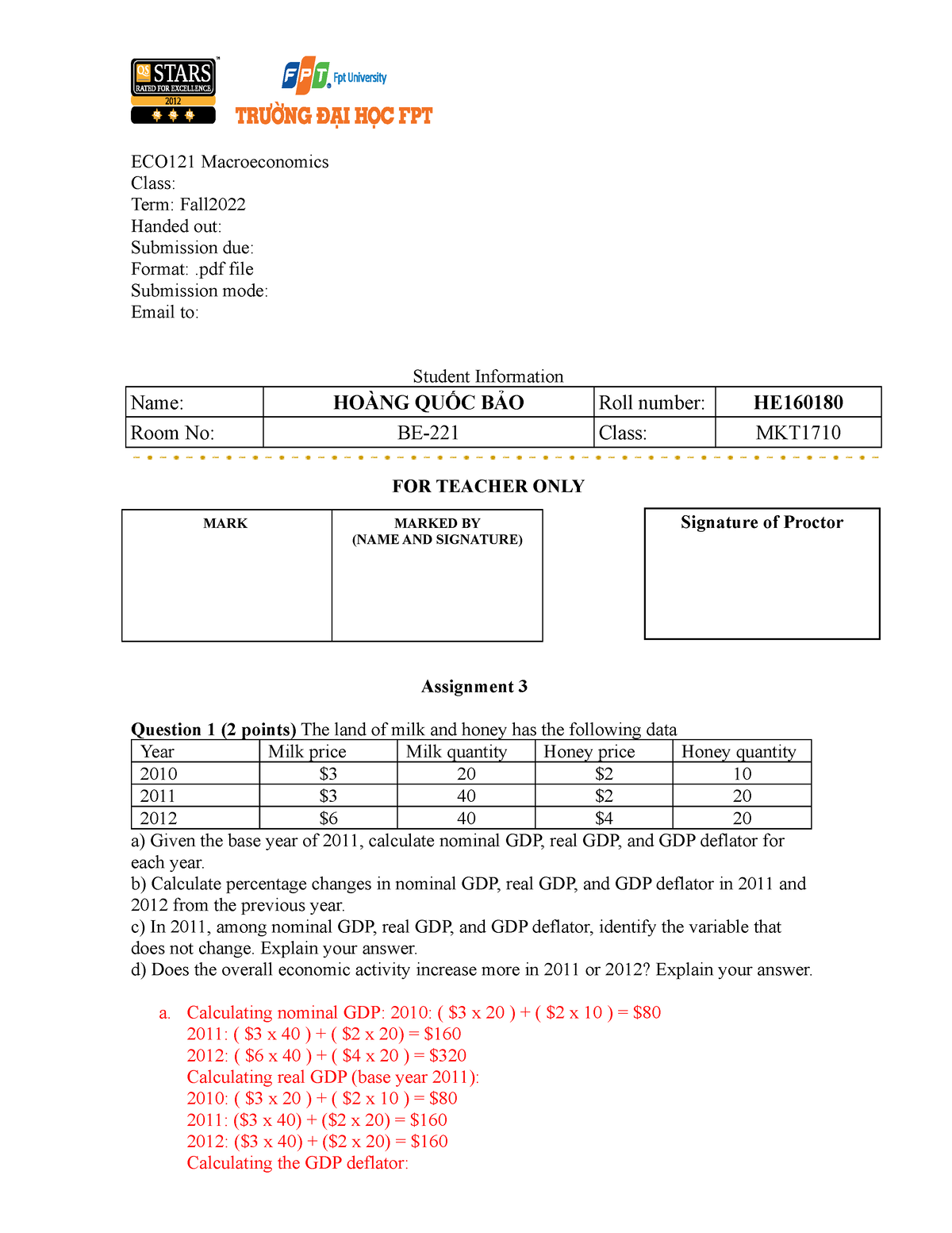 ECO121 Individual Assignment 03 Fall2022 Add - ECO121 Macroeconomics ...